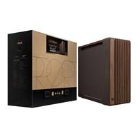 ASUS case PROART PA602 WALNUT WOOD RETRO METAL, Mid Tower, hnědá