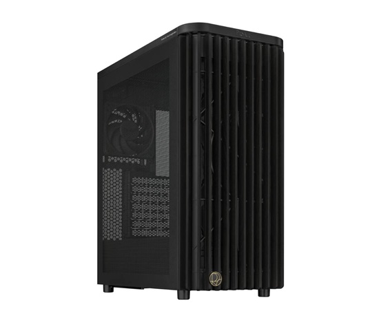 ASUS case PROART PA401 WOOD MESH PWM, ATX, 2x 160mm Fan, 1x 120mm Fan, Fan Hub, černá