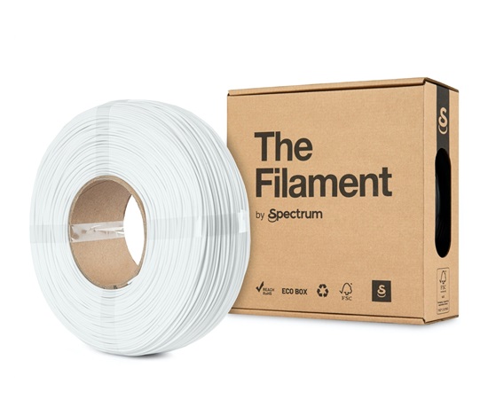 Spectrum The Filament ReFill PETG 1.75mm Snow White 1kg
