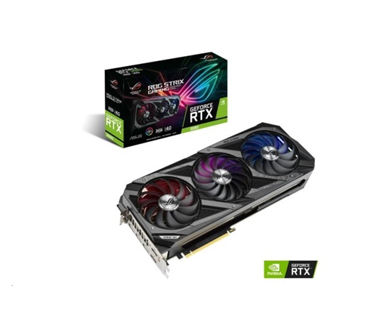 BAZAR - ASUS VGA NVIDIA GeForce ROG Strix RTX 3090 OC 24GB, RTX 3090, 24GB GDDR6X, 2xHDMI, Po opravě(Náhradní krabice}