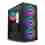 1stCOOL skříň RAINBOW 4, Mid Tower, AU, USB 3.0, 4x 120mm RGB Fan, černá