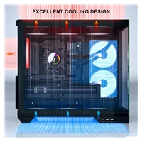 1stCOOL skříň DREAMER, Mid Tower, AU, USB 3.0, USB-C, černá