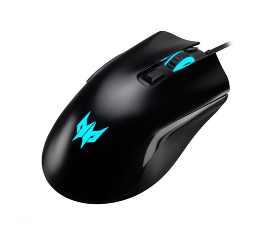 ACER drátová myš Predator Cestus 333,5 levels DPI,1ms,400 IPS,20 mil. kliků,USB 2.0,Black