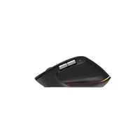 ACER bezdrátová myš Easy Fit Mouse,ergonomická,4000dpi,6 tlačítek,RGB,10m dosah,USB-C,BT,Black
