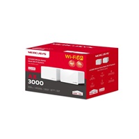 MERCUSYS Halo H85X(2-pack) WiFi6 Mesh (AX3000,2,4GHz/5GHz,1x2,5GbELAN/WAN,2xGbELAN/WAN)