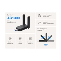 MERCUSYS MA32H WiFi5 USB adapter (AC1300,2,4GHz/5GHz,USB3.0)