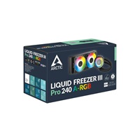 ARCTIC Vodní chladič Liquid Freezer III 240 Pro ARGB, 2x120mm, AM5, LGA1851, černá