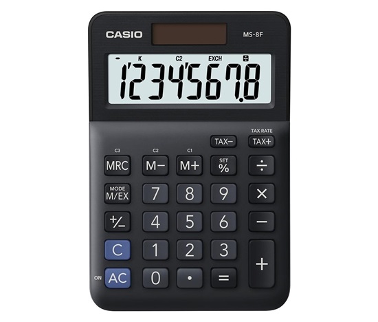 CASIO kalkulačka MS 8 F, stolní kalkulátor