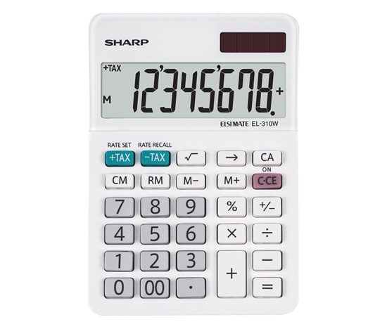 SHARP kalkulačka - SH-EL310WB - bilá
