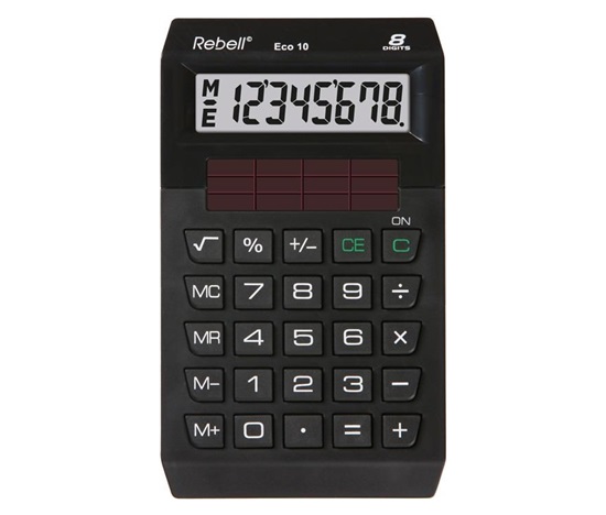 REBELL kalkulačka - RE-ECO 10 BX