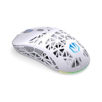 Endorfy Herní myš LIV Plus Wireless Onyx White, Bezdrátová, ARGB, bílá