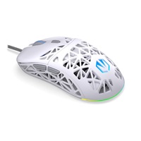 Endorfy Herní myš LIV Onyx White, Drátová, ARGB, bílá