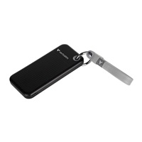 VERBATIM Externí SSD Pocket SSD 2TB, USB-C 3.1, černá/šedá