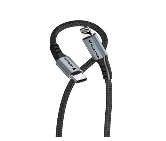 VERBATIM Kabel Sync & Charge, USB-C na Lightning, 120cm
