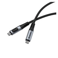 VERBATIM Kabel USB4 Sync & Charge, 240W, s displejem, 120cm