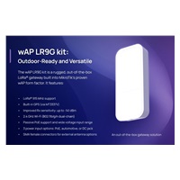 MikroTik RBwAPR-2nD&R11e-LR9G 2,4GHz LoRa gateway wAP LR9G kit