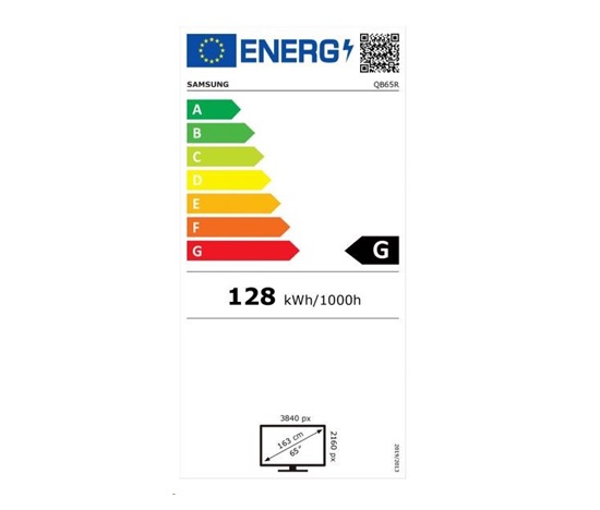 SMART Signage LED QB65C 65" LH65QBCEBGCXEN - pošk. obal