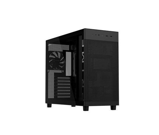 ASUS case PRIME AP303 TG BLACK, ATX, průhledná bočnice,1x120mm, černá