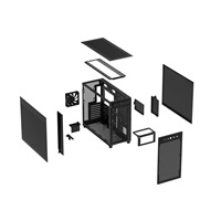 ASUS case PRIME AP303 MESH BLACK, ATX, 1x120mm, černá