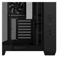 ASUS Case A32 PLUS TG ARGB, ATX, Průhledná bočnice, 4x 120mm ARGB Fan, Černá