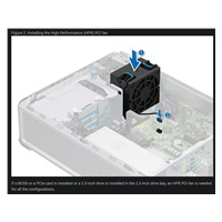 DELL PowerEdge T160 PCIe Fan Customer Kit