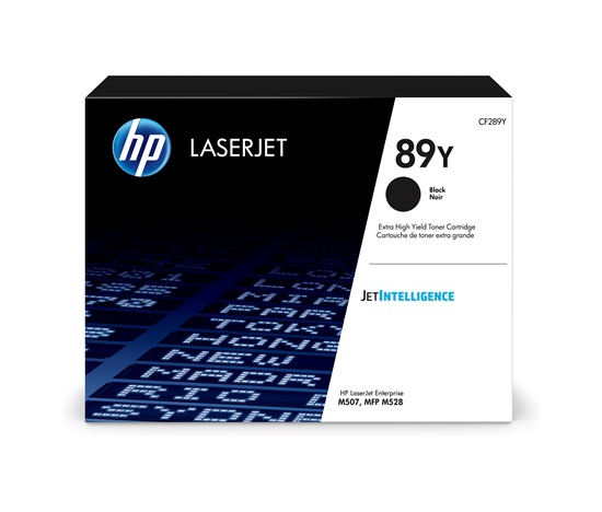 HP 89Y Black EvoCycle LaserJet Toner Cartridge (20,000 pages)