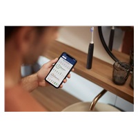 Philips Sonicare 6500 Gentle clean sada elektrických zubních kartáčků, 2 kusy, černá a bílá