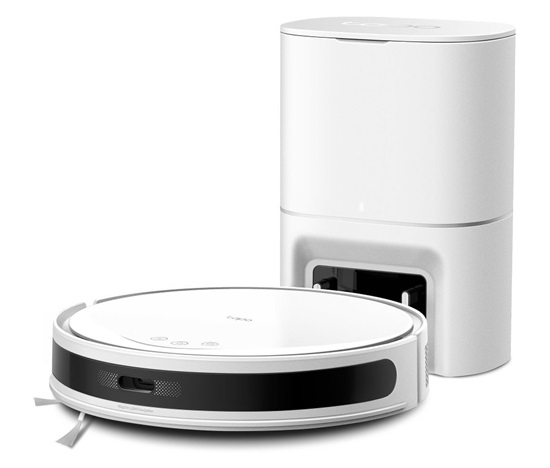 TP-Link Tapo RV20 Max Plus robotický vysavač s mopem a stanicí (LiDAR, 2,4 GHz, BT, bílý)
