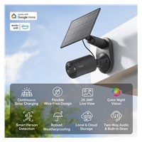 TP-Link Tapo C411 KIT venkovní kamera, solární panel (3MP, 2K QHD, 1296p, IR 9m, WiFi, micro SD card, IP65)