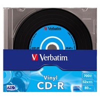VERBATIM CD-R(10-Pack)Slim/Vinyl/DLP/48x/700MB