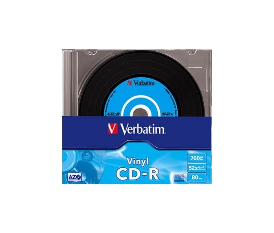 VERBATIM CD-R(10-Pack)Slim/Vinyl/DLP/48x/700MB