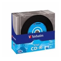 VERBATIM CD-R(10-Pack)Slim/Vinyl/DLP/48x/700MB