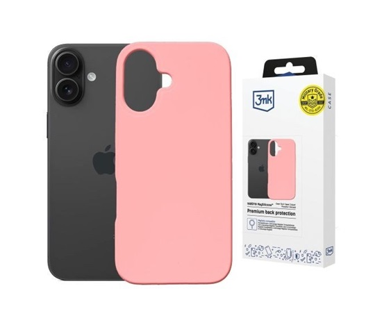 3mk Hardy MagSilicone pro Apple iPhone 16 Pink