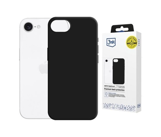 3mk Hardy MagSilicone pro Apple iPhone 16E Black