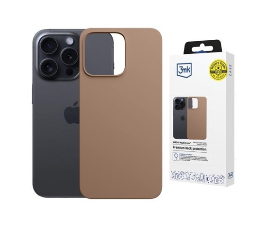 3mk Hardy MagSilicone pro Apple iPhone 15 Pro Max Dark Gold