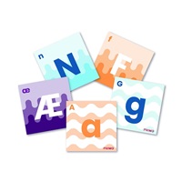 Primo Toys - tématické karty pro transparentní mapu - abeceda