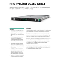 HPE PL DL360g11 5515+ (3.2/8C) 1x32G (p64706) MR408i-o/4G 8SFF 1x1000W 2p10T 1U P70541-421 RENEW