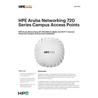 HPE Aruba Networking AP-725 (RW) Tri Radio 2x2 Wi-Fi 7 Internal Antennas Campus Access Point