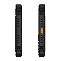 EVOLVEO StrongPhone Q1, vodotěsný odolný Dual SIM telefon, černo-oranžový