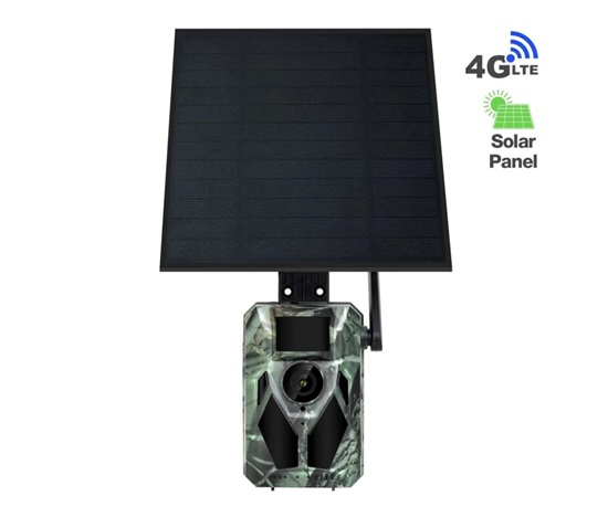 EVOLVEO StrongVision Solar 4G, fotopast se 4G, Aplikací a solárním panelem