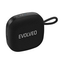 EVOLVEO TopSound, bezdrátový vodotěsný bluetooth reproduktor s rádiem, černý