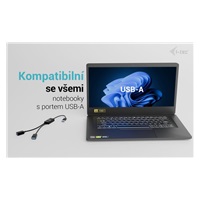 i-tec USB-A Cable HUB 2 port (2x USB-A)