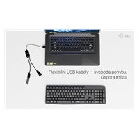 i-tec USB-A Cable HUB 2 port (2x USB-A)