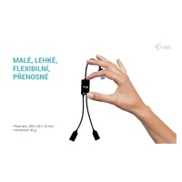 i-tec USB-A Cable HUB 2 port (2x USB-A)