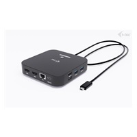 i-tec USB-C Dual HDMI Docking Station, Power Delivery 100W