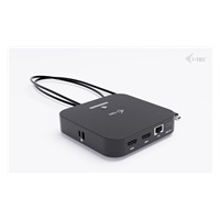 i-tec USB-C Dual HDMI Docking Station with Power Delivery 100W + i-tec Universal Charger 100W
