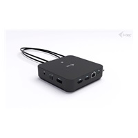 i-tec USB-C DP Dual HDMI Docking Station, Power Delivery 100W