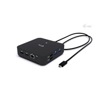 i-tec USB-C DP Dual HDMI Docking Station, PD 100W + Universal Charger 100W