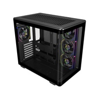 Cooler Master case Elite 600, ATX, Průhledná bočnice, 4x 120mm Fan, Černá