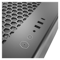 Cooler Master case Elite 600, ATX, Průhledná bočnice, 4x 120mm Fan, Černá